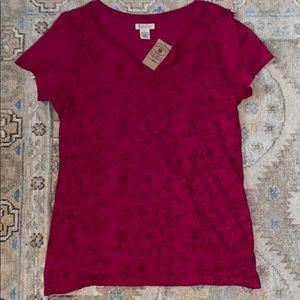Lucky Brand Embroidered Top